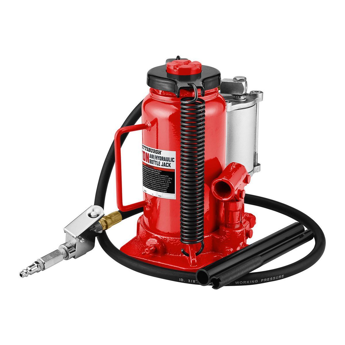 20 ton Air/Hydraulic Bottle Jack L3404