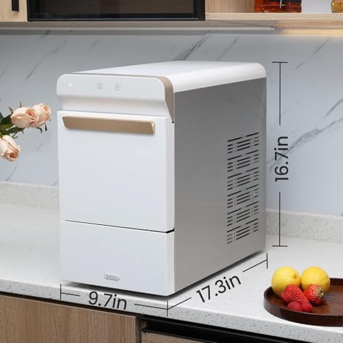 White Countertop Nugget Ice Maker T708284