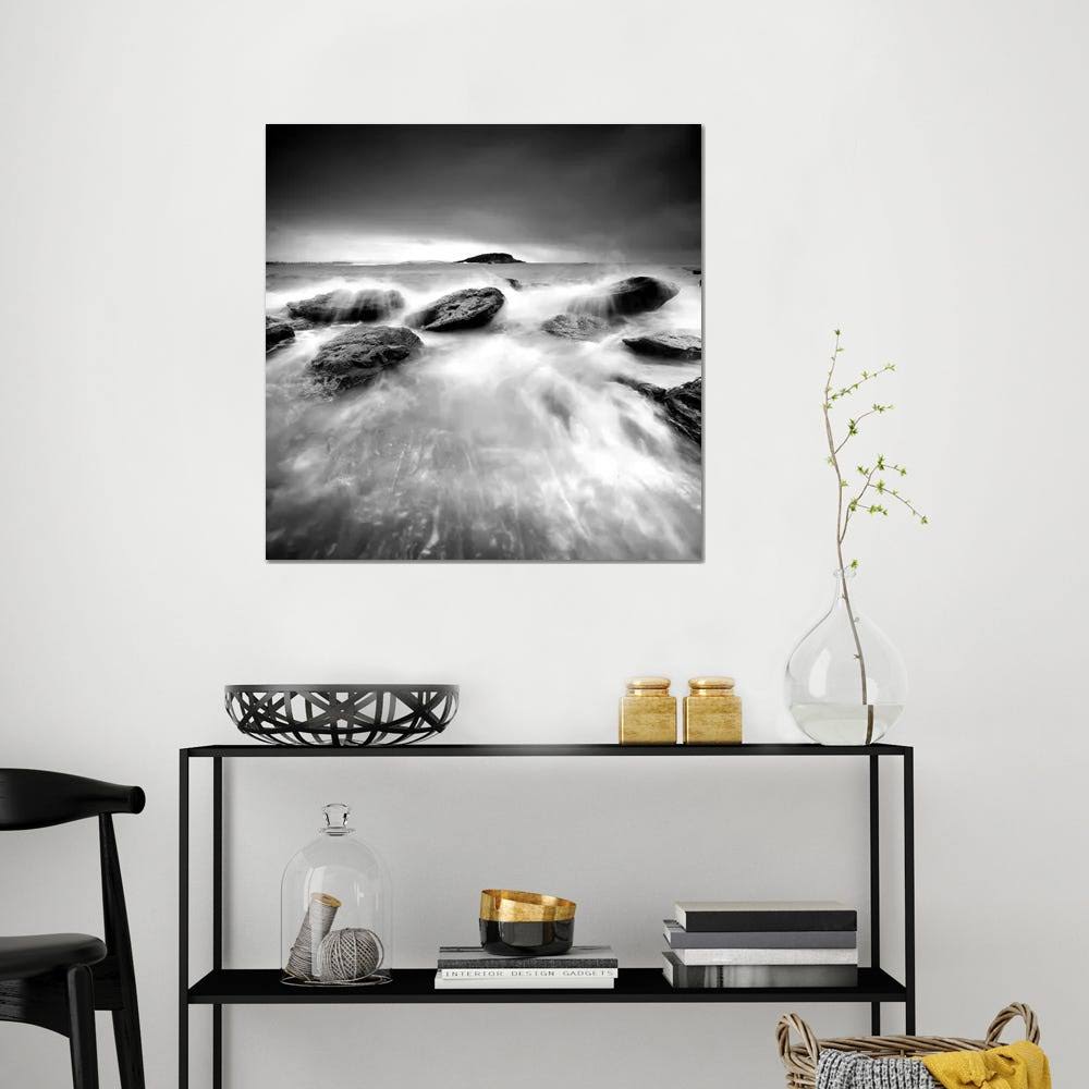 Canvas Art Picture - Waves on Rocks Q79146