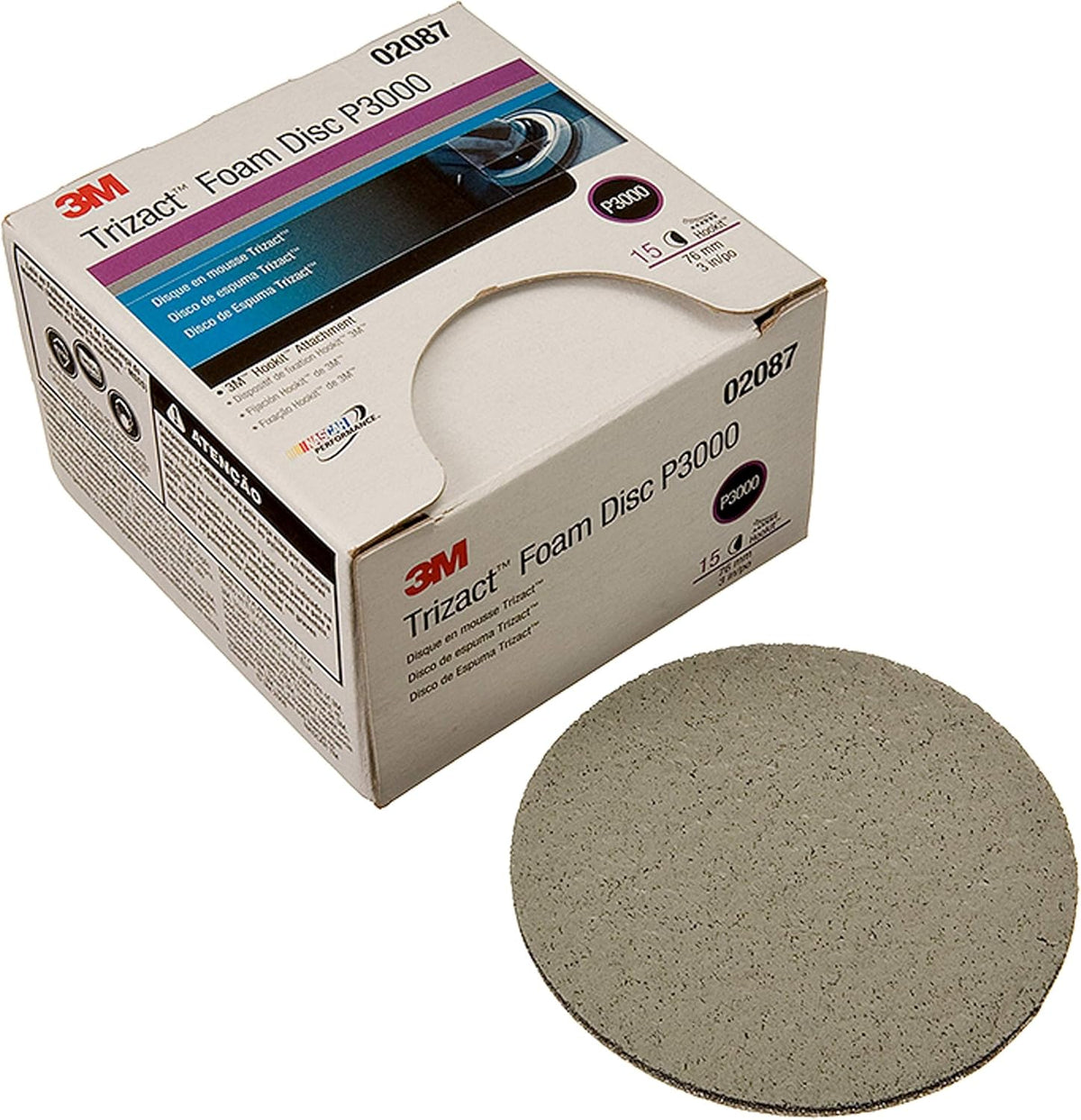 3 in P3000 Foam Disc S27989