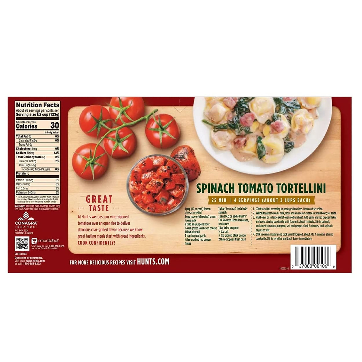 14.5 Ounce Fire Roasted Diced Tomatoes (Pack of 8) C594