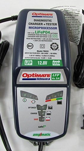 12 Volt Lithium Battery Charger Maintainer L9761