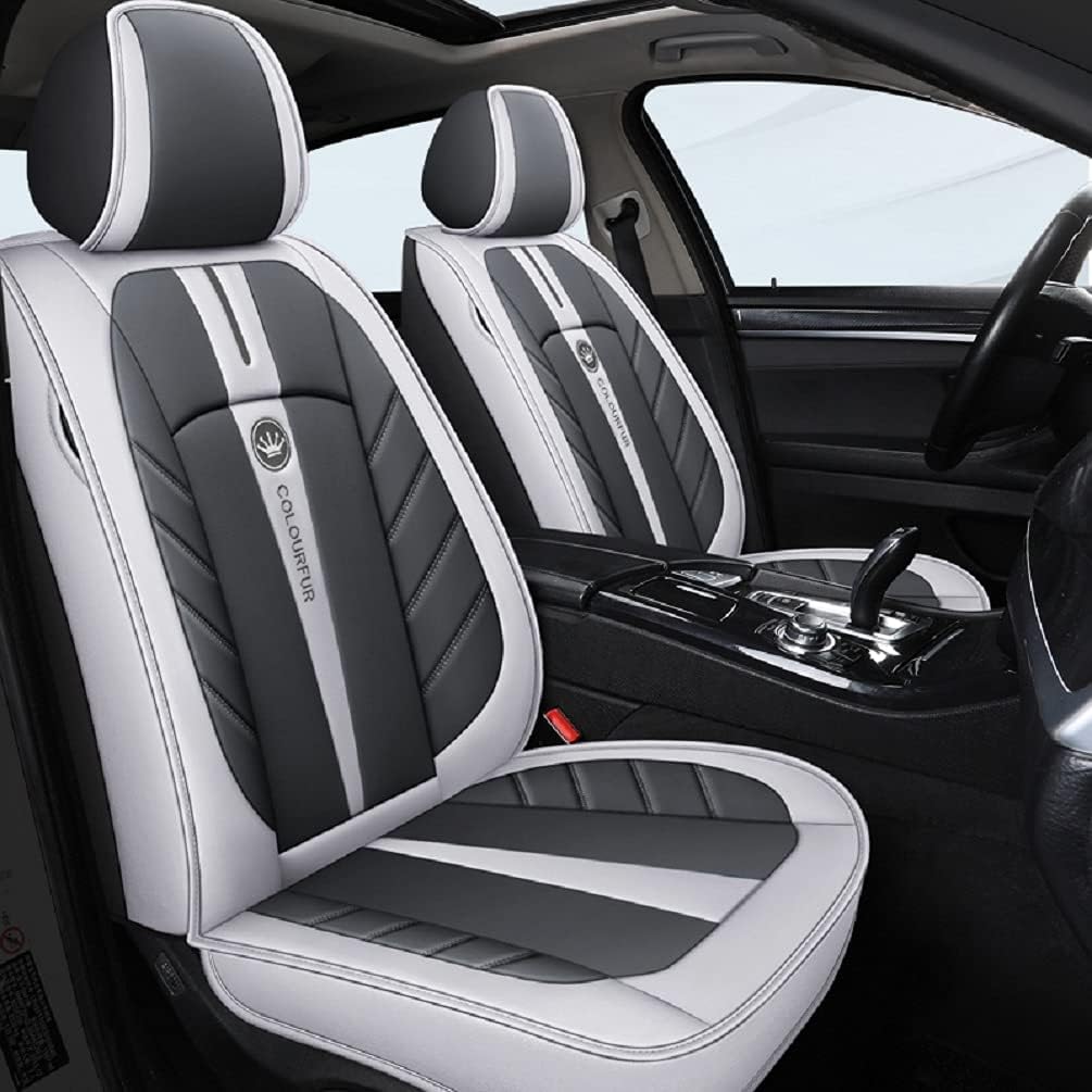PU Breathable Leather Car Seat Cover 5-Seater I799