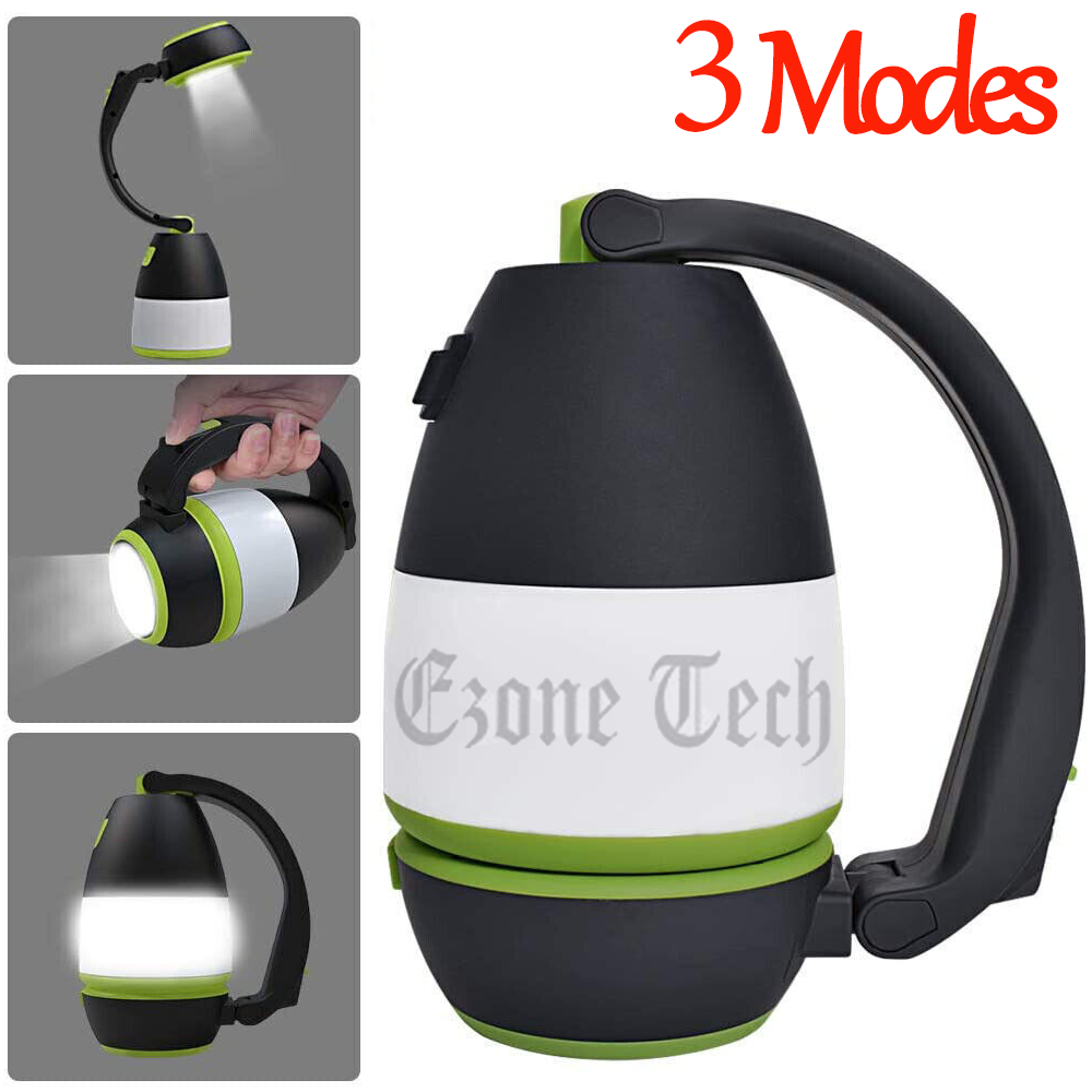 3in1 Portable LED Camping Lantern Flashlight Combo O4157