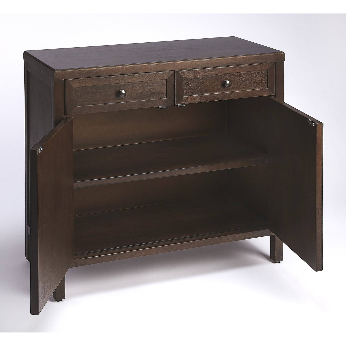 Natural Wood Console Cabinet F44545