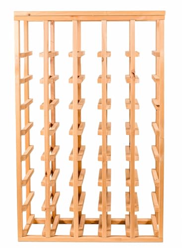 40 Bottle Table Top Wood Wine Rack A357