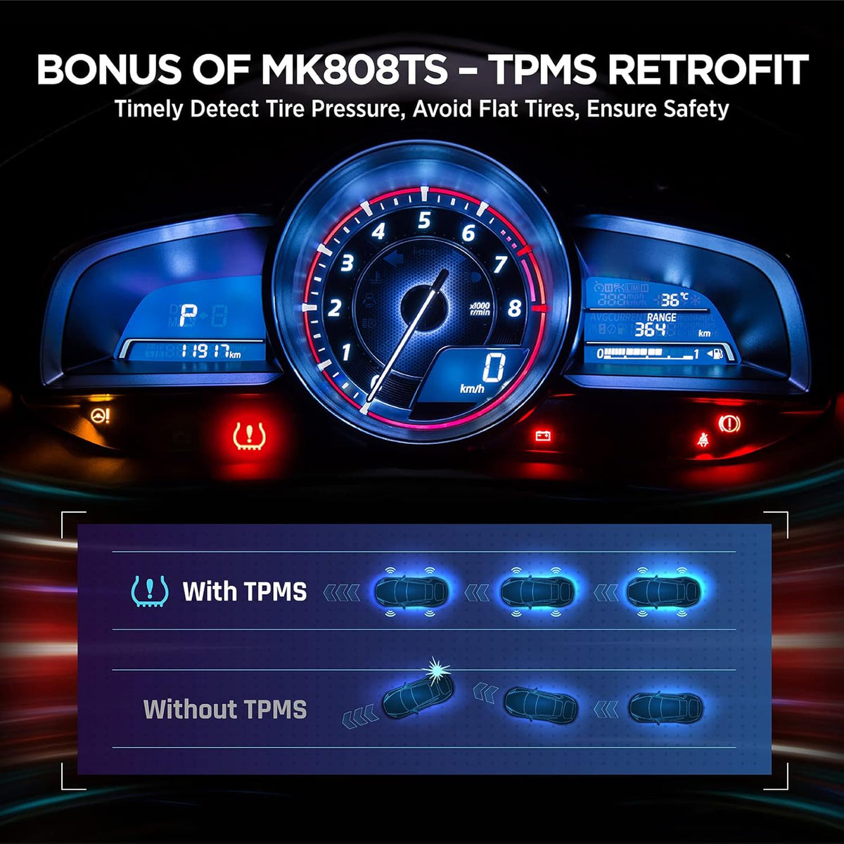 TPMS Scan Tool with 28+ Service Functions C77662