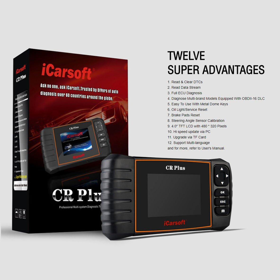 professional universal OBD2 diagnostic scanner C4600