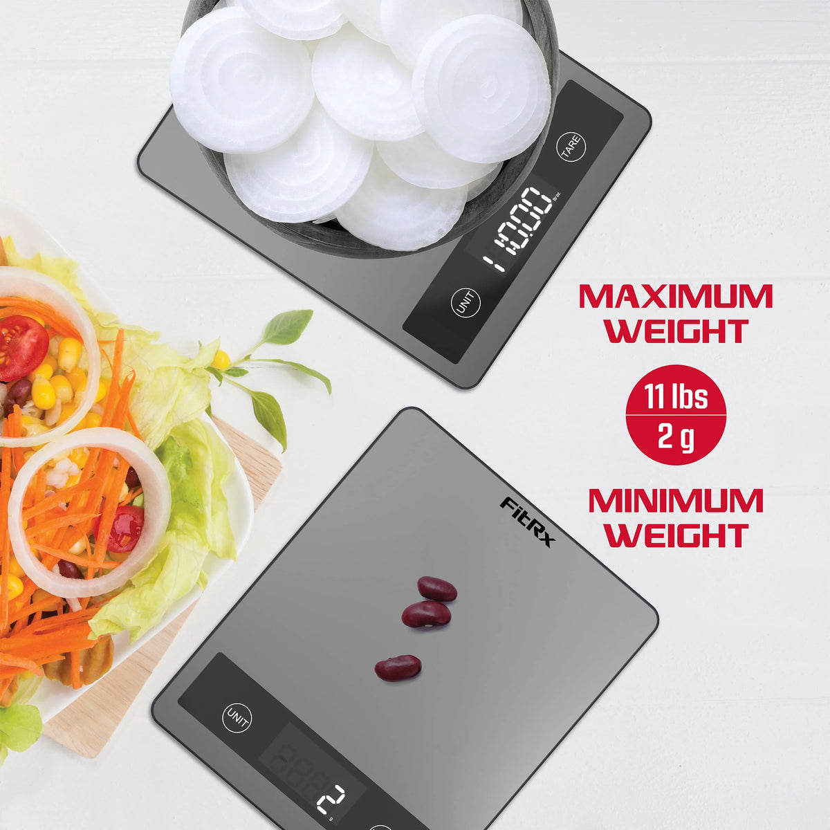 Stainless Steel Digital Food Scale R662