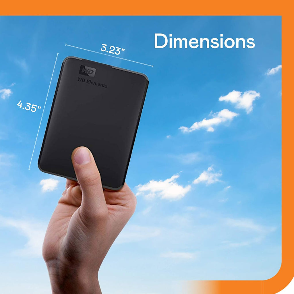 3TB Portable External Hard Drive USB 3.0 I3443
