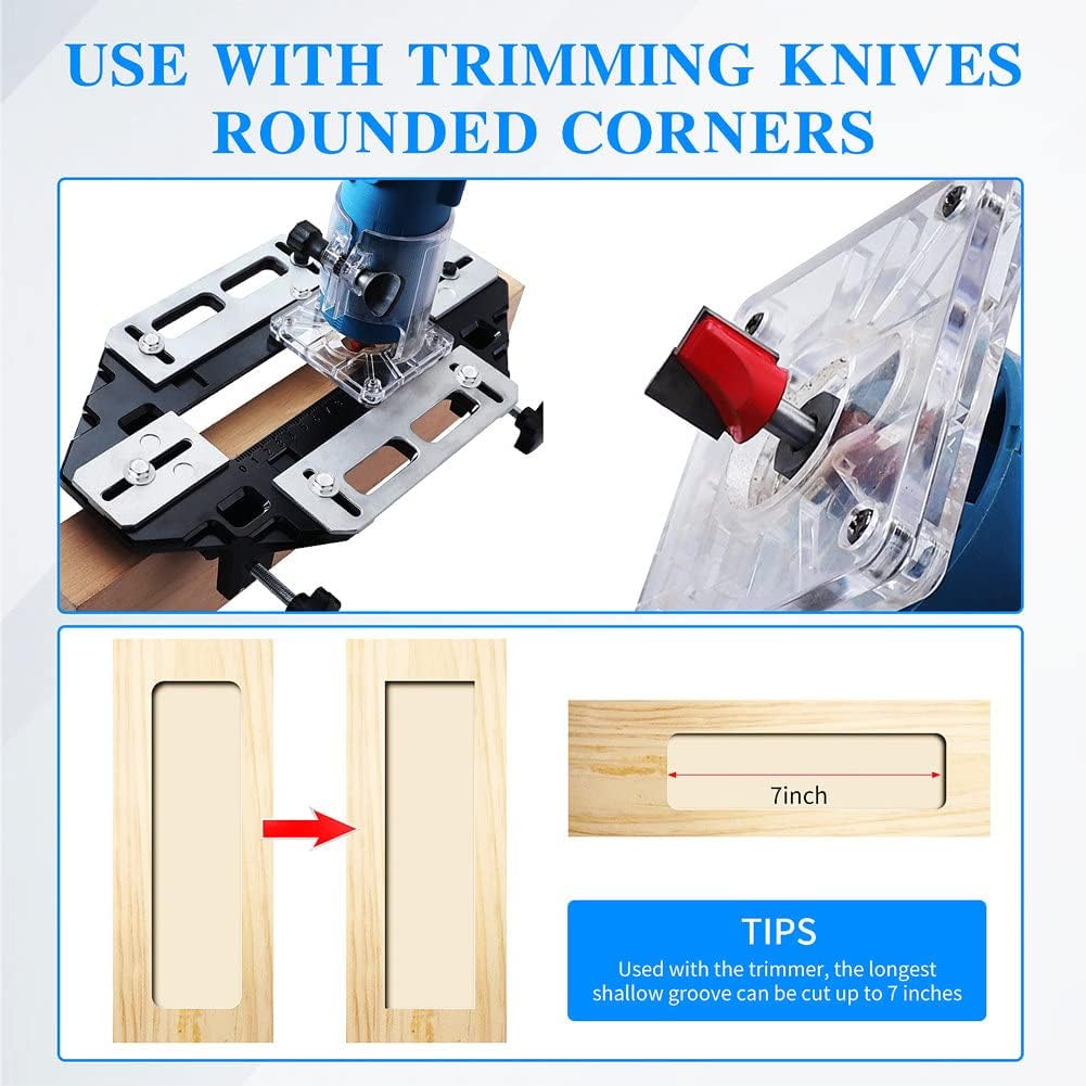 Door Hinge Template Jig Installation Kit N584844