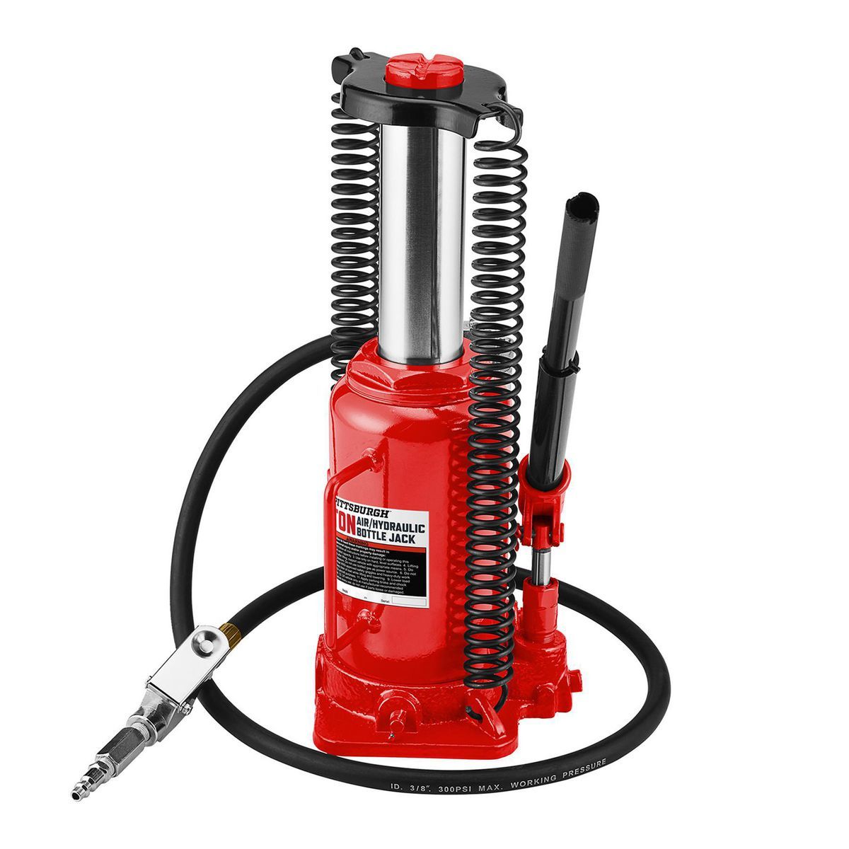 20 ton Air/Hydraulic Bottle Jack L3404