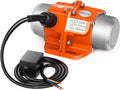 90W Concrete Vibrator Vibration Motor Single Phase AC 110V 3600RPM Aluminum Alloy Case Pack of 2 F280670