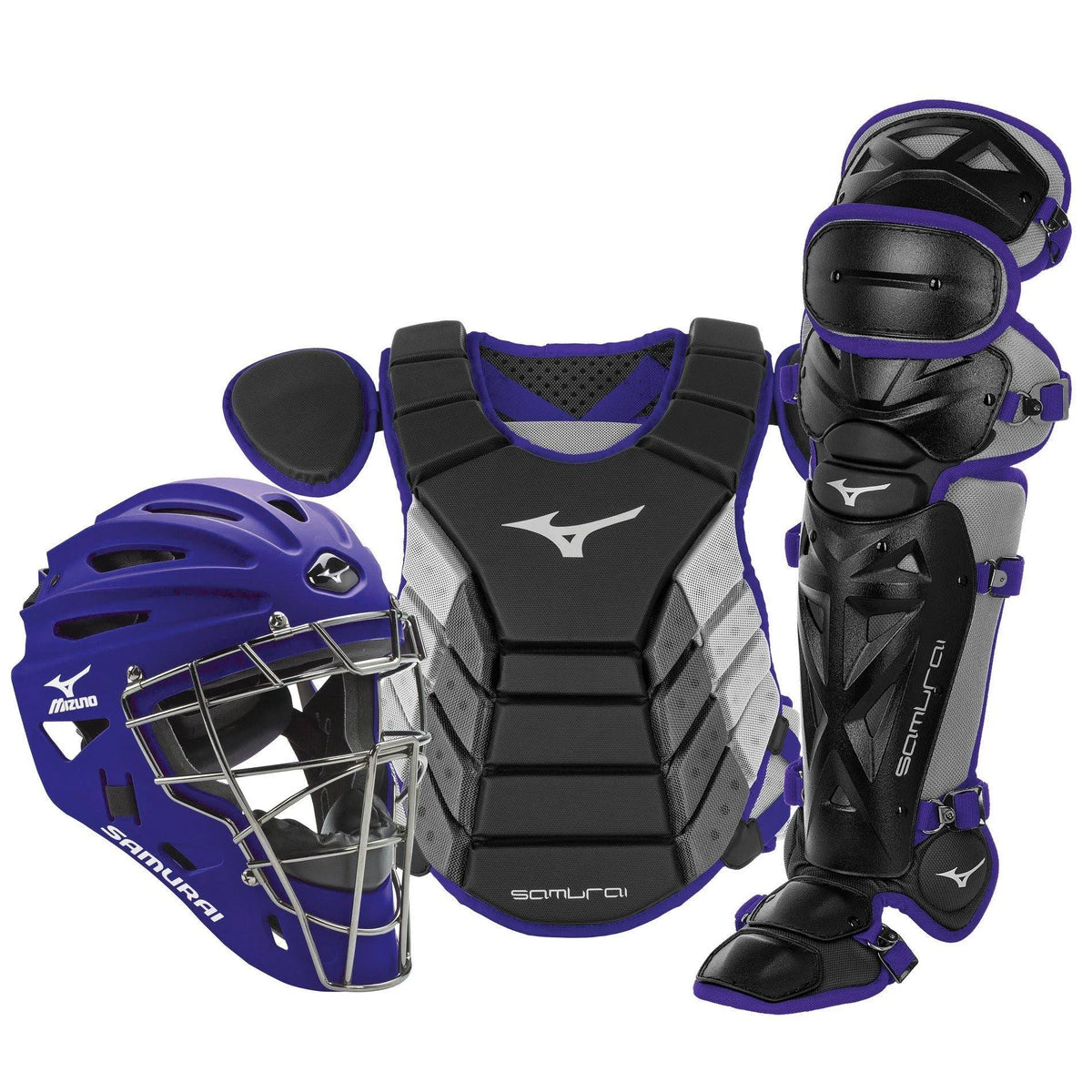 Black/Purple Catcher's Set A35957
