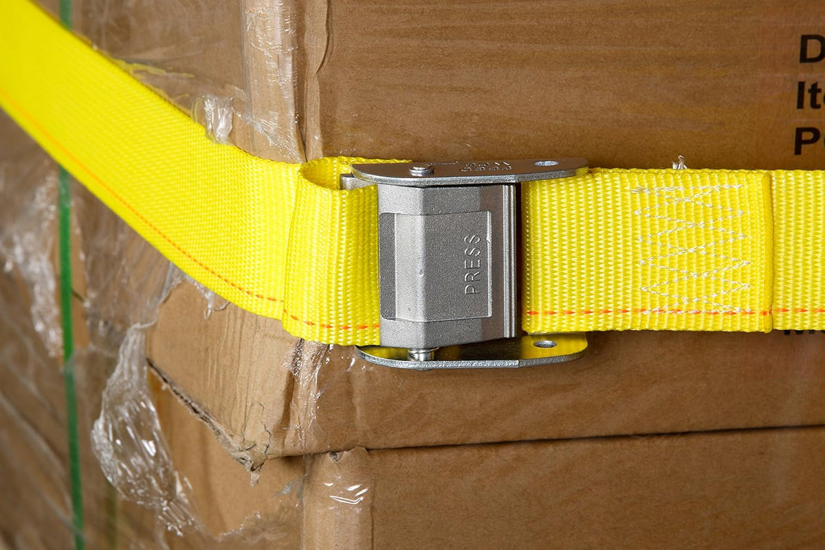10 Tie-Down Straps, 2 x 12' Cam Buckle Straps P530443