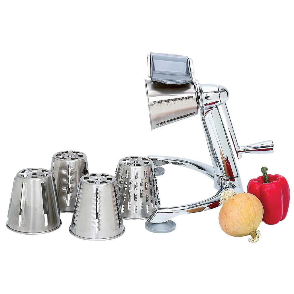 Vegetable Chopper with Stainless-Steel Shredders E6129