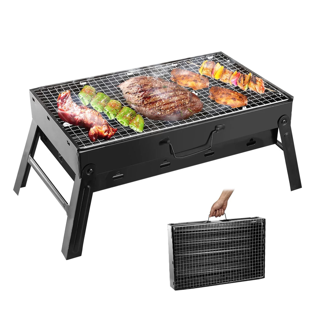 Portable Charcoal BBQ Grill O94932