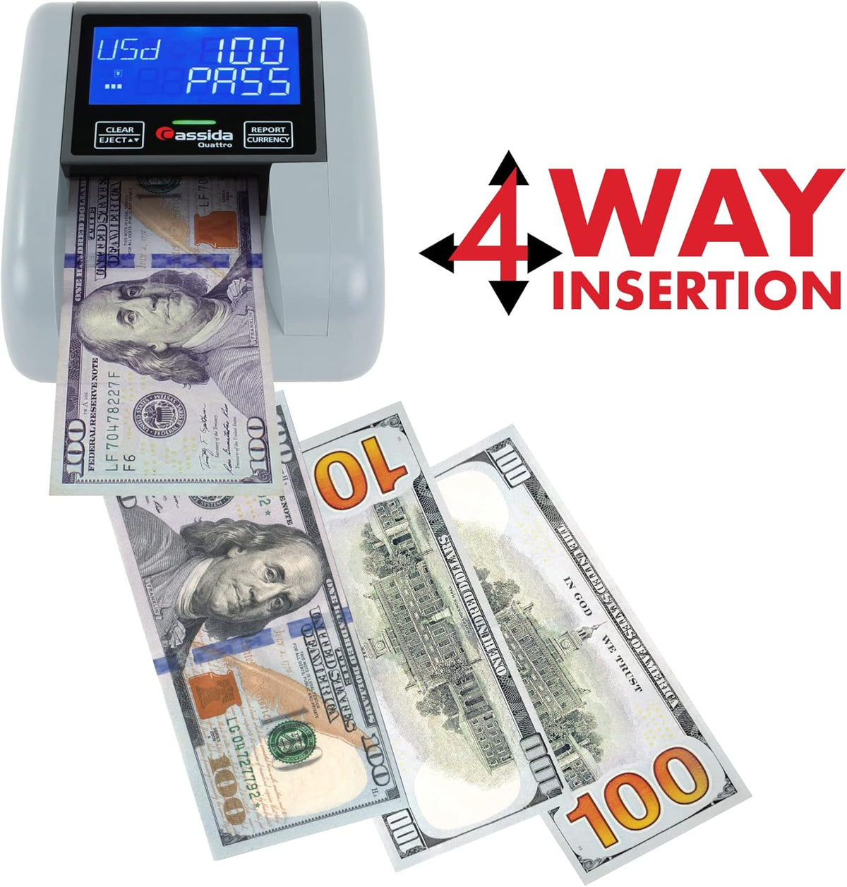 Currency Counterfeit Detector with Advanced Sensors (UV, MG, IR, MT, WT, Thickness, Size) P693