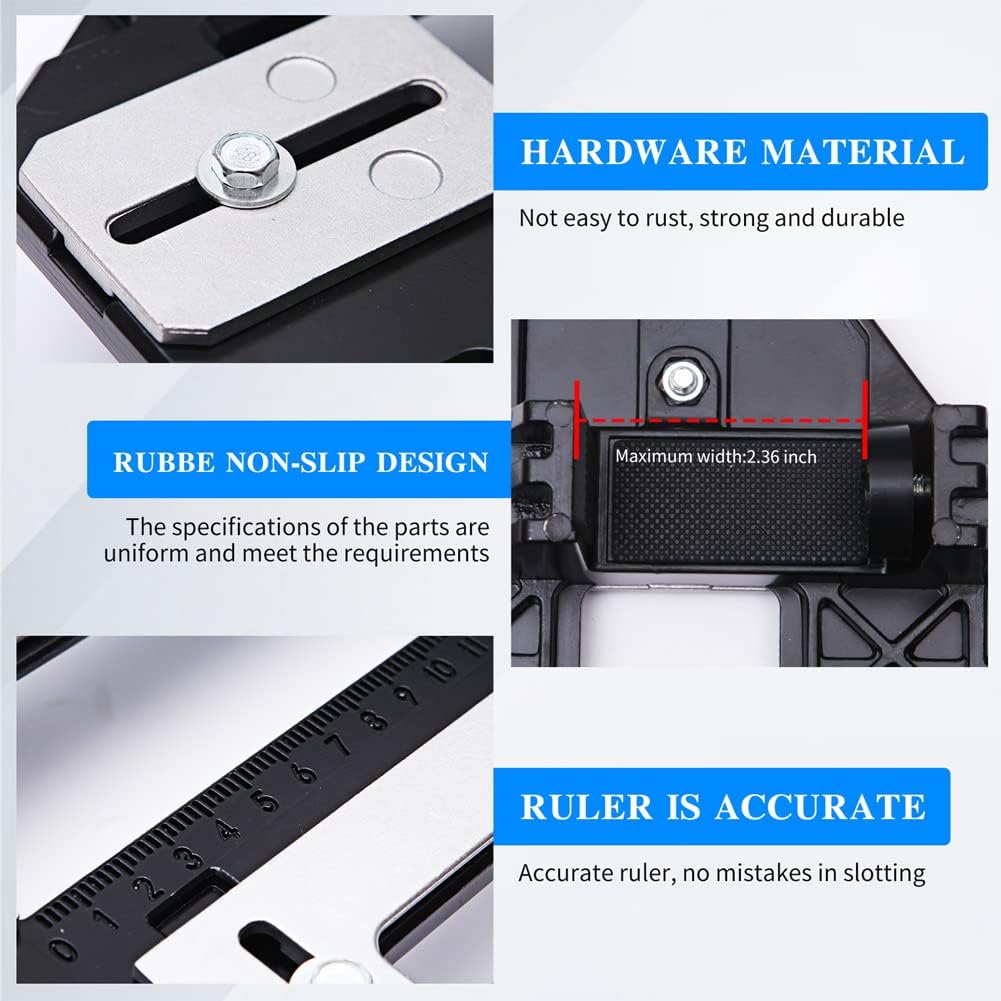 Door Hinge Template Jig Installation Kit N584844