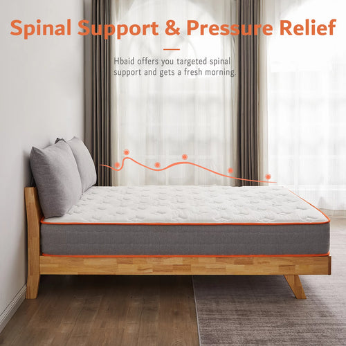 10 Inch Gel Memory Foam Innerspring Hybrid Twin Mattress J371