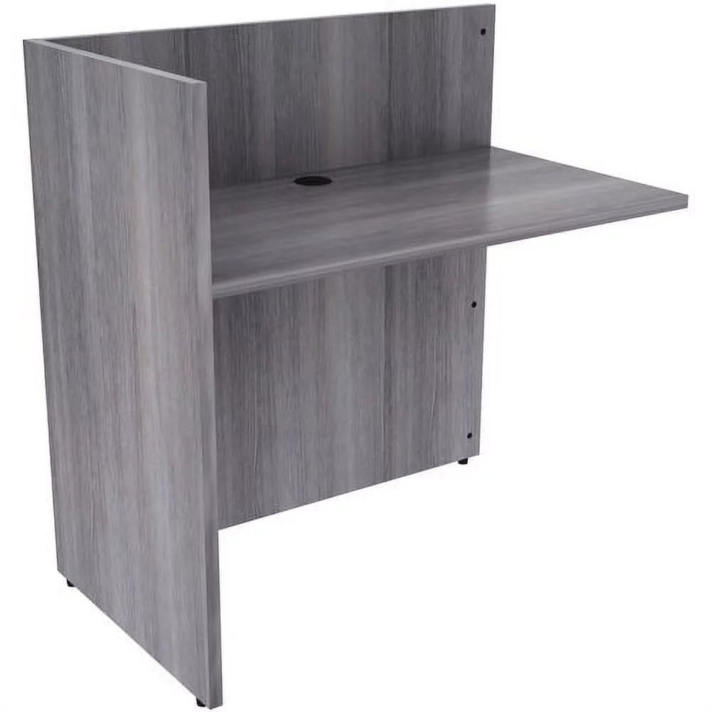 Weathered Charcoal Laminate Desking K764