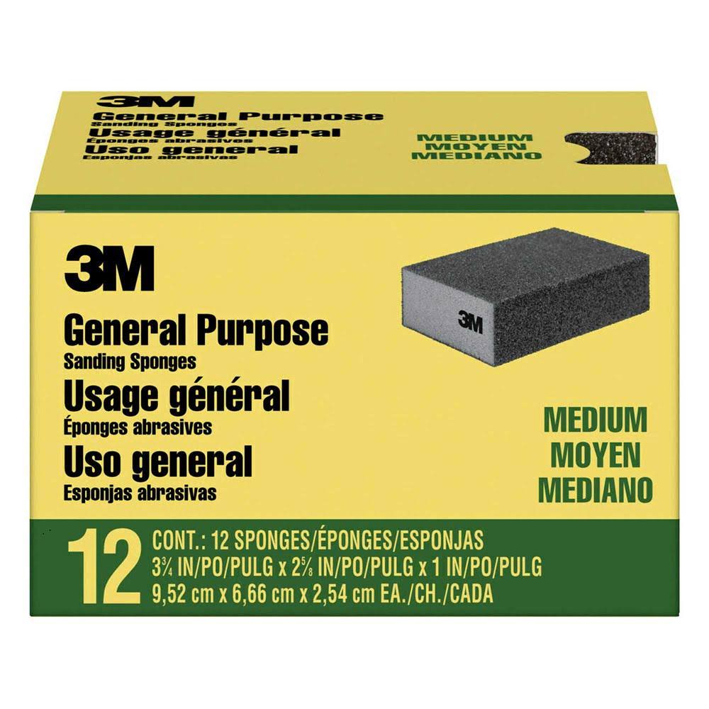 60 Grit Medium Sanding Sponge A232