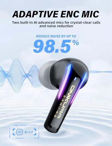 2.4G Wireless Gaming Earbuds with ENC Mic M84494