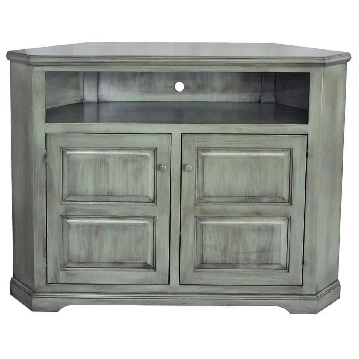 41 in. Poplar Tall Corner TV Stand L95122