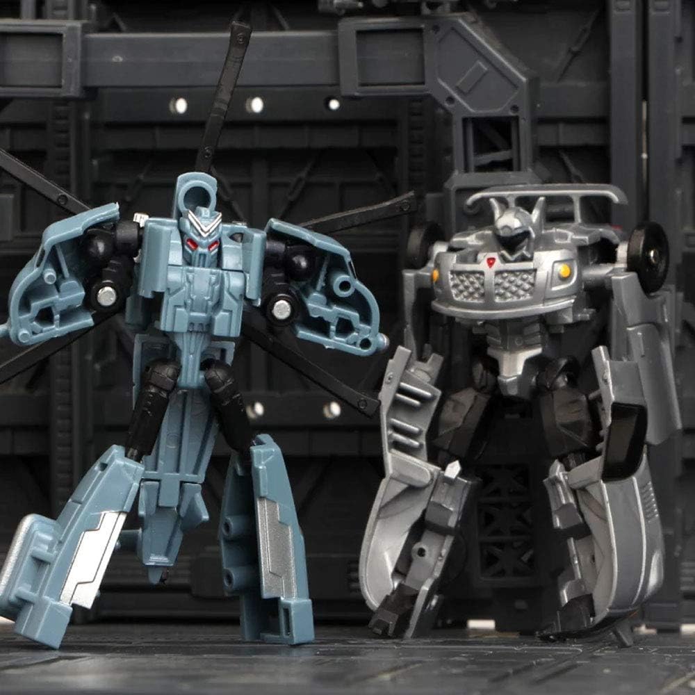 6 PCS Deformation Robot Toys Q92336