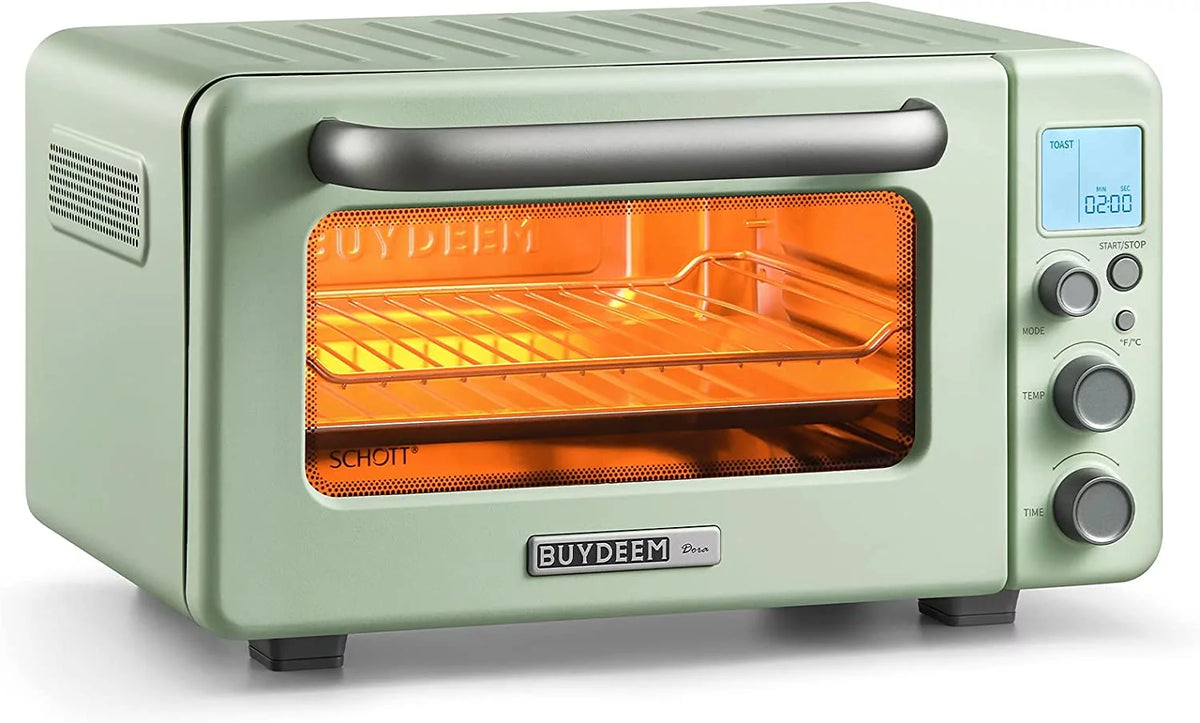 7-in-1 Digital Air Fryer Toaster Oven, 11QT, Mint Green G34136