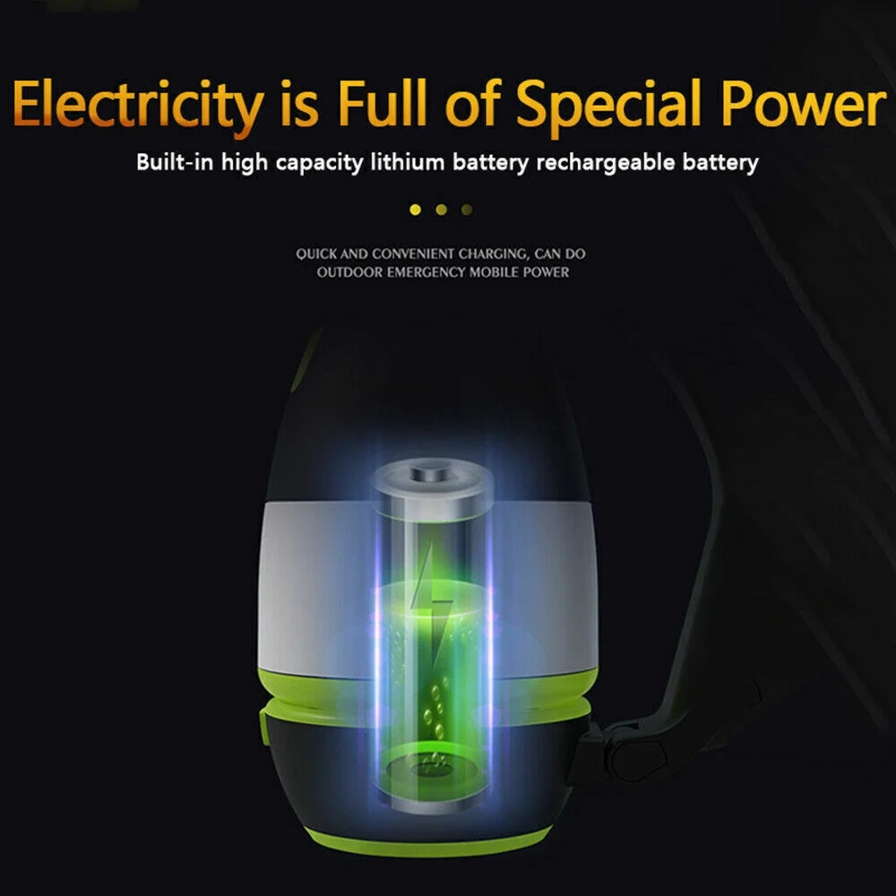 3in1 Portable LED Camping Lantern Flashlight Combo O4157