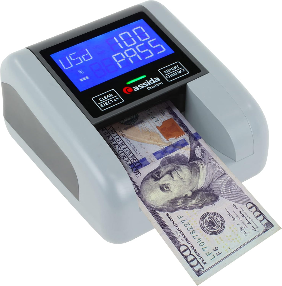 Currency Counterfeit Detector with Advanced Sensors (UV, MG, IR, MT, WT, Thickness, Size) P693