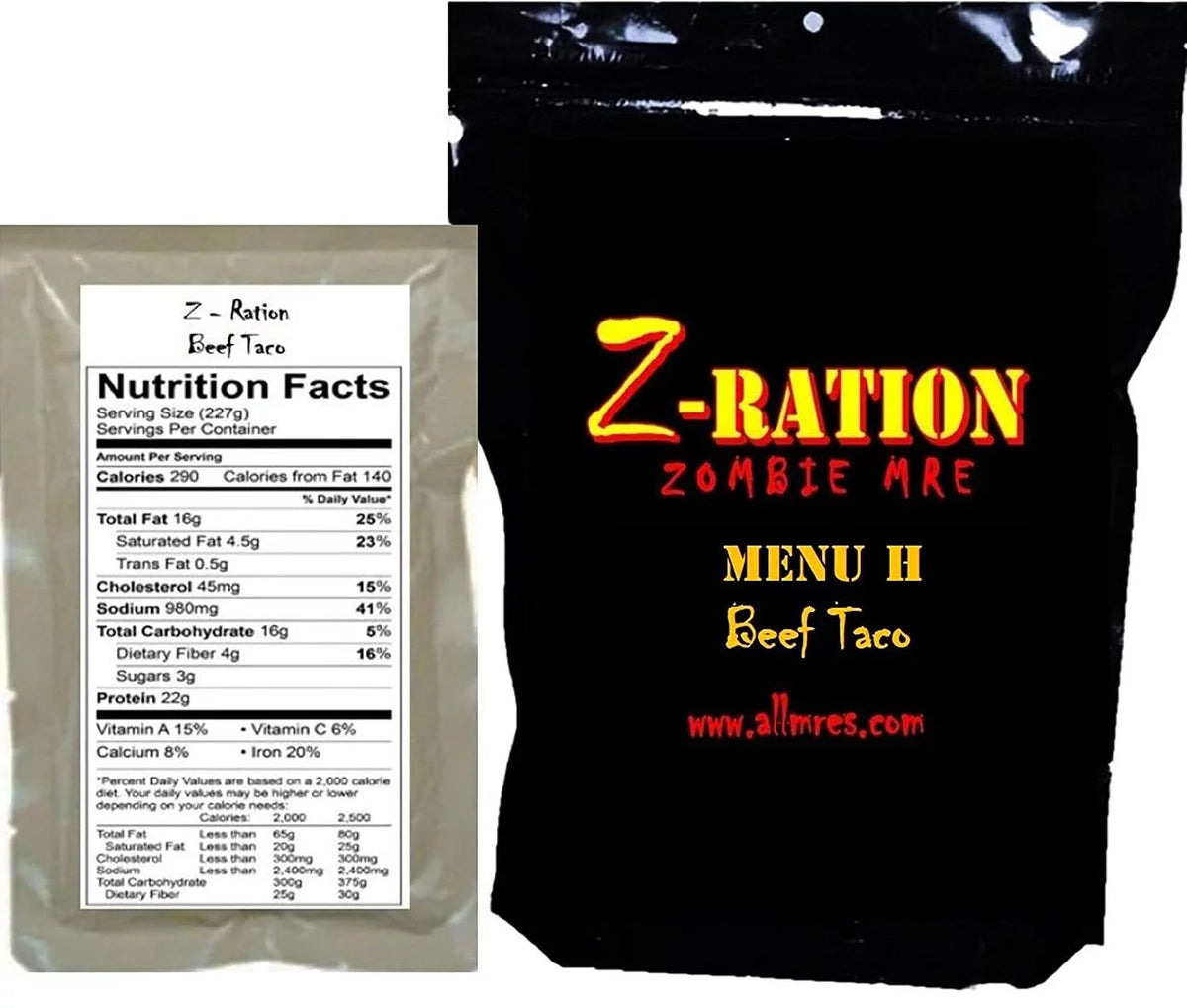 MRE Beef Tacos G1012