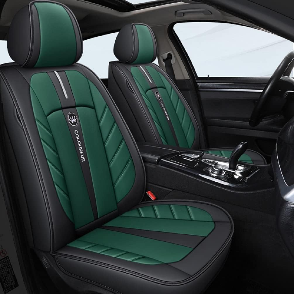 PU Breathable Leather Car Seat Cover 5-Seater I799