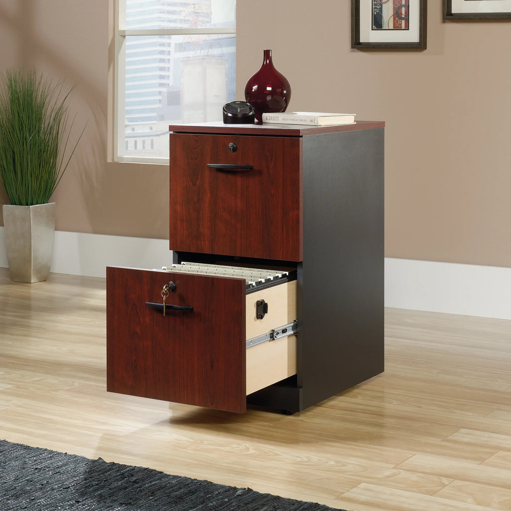 Classic Cherry Engineered Wood File Cabinet N62865