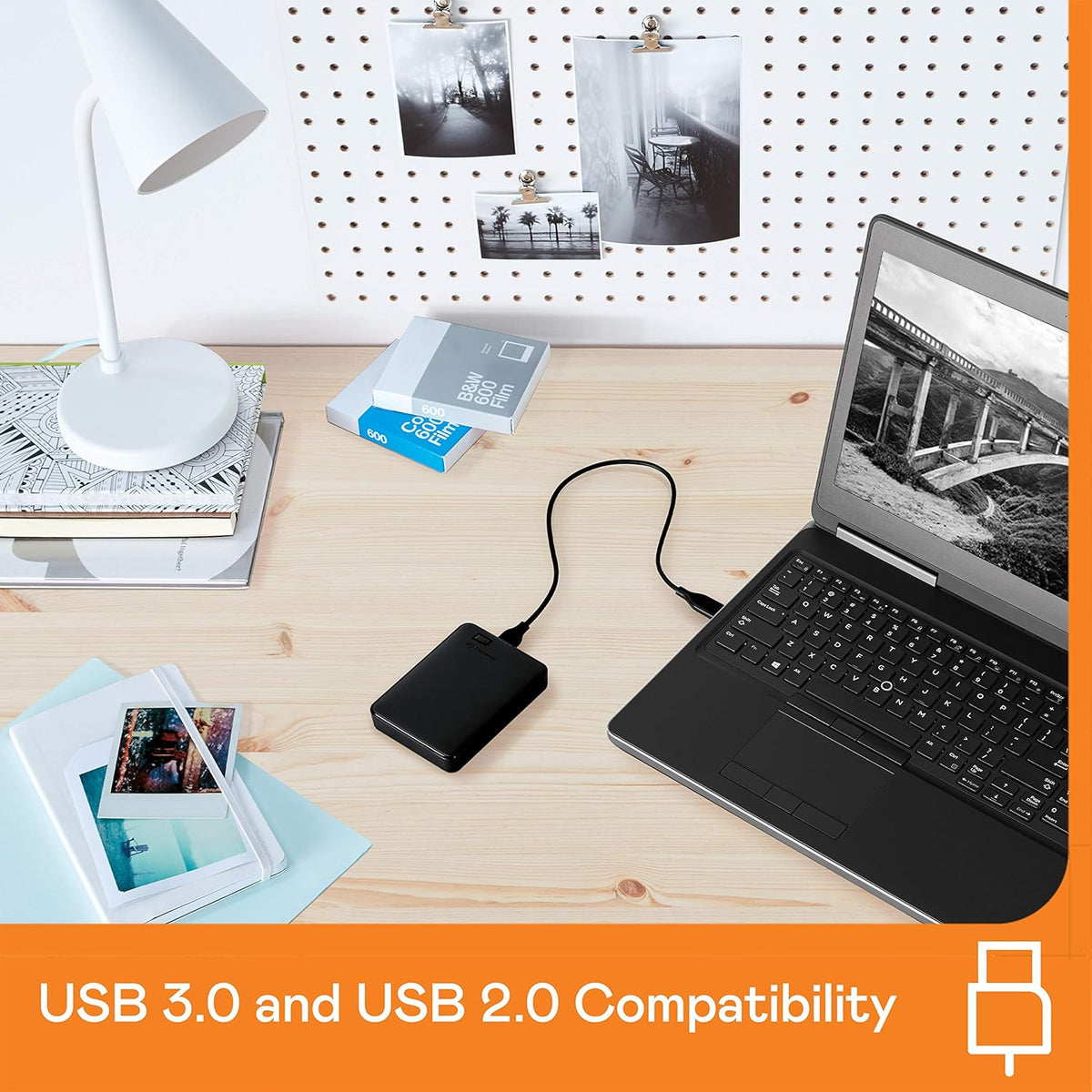 3TB Portable External Hard Drive USB 3.0 I3443