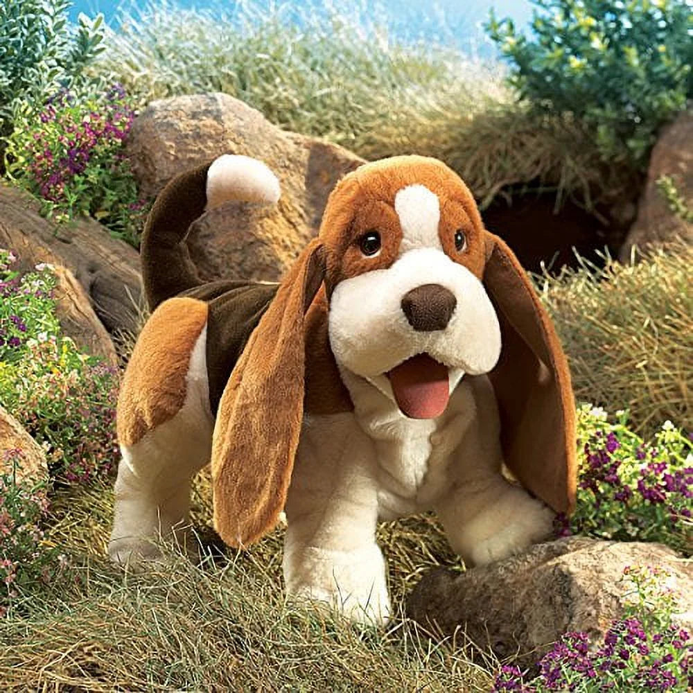 Basset Hound Hand Puppet C90761