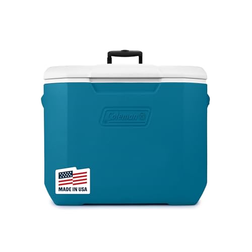 60qt Insulated Rolling Cooler with Wheels V7149