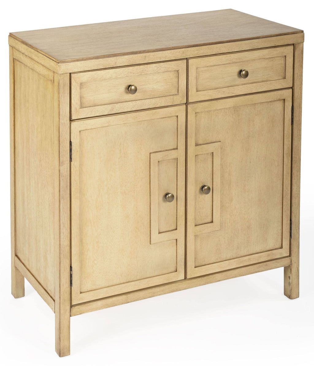 Natural Wood Console Cabinet F44545