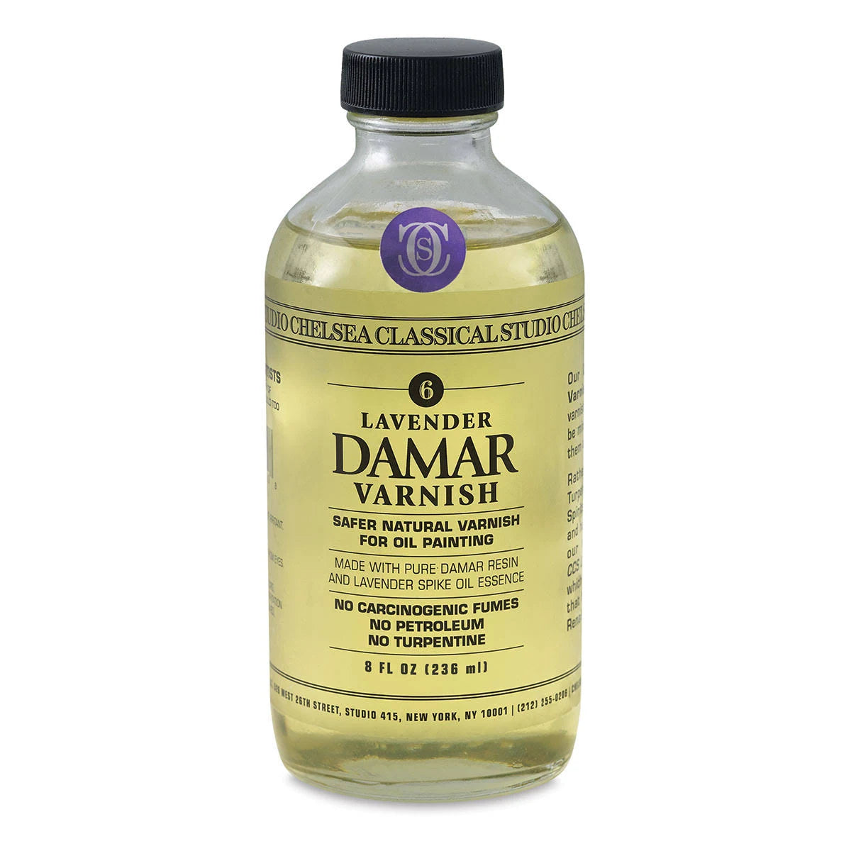 Lavender Damar Varnish 8 oz Z84665