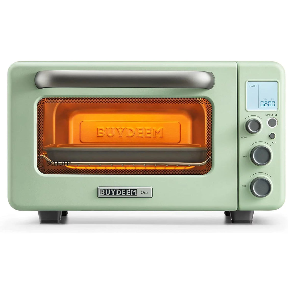 7-in-1 Digital Air Fryer Toaster Oven, 11QT, Mint Green G34136