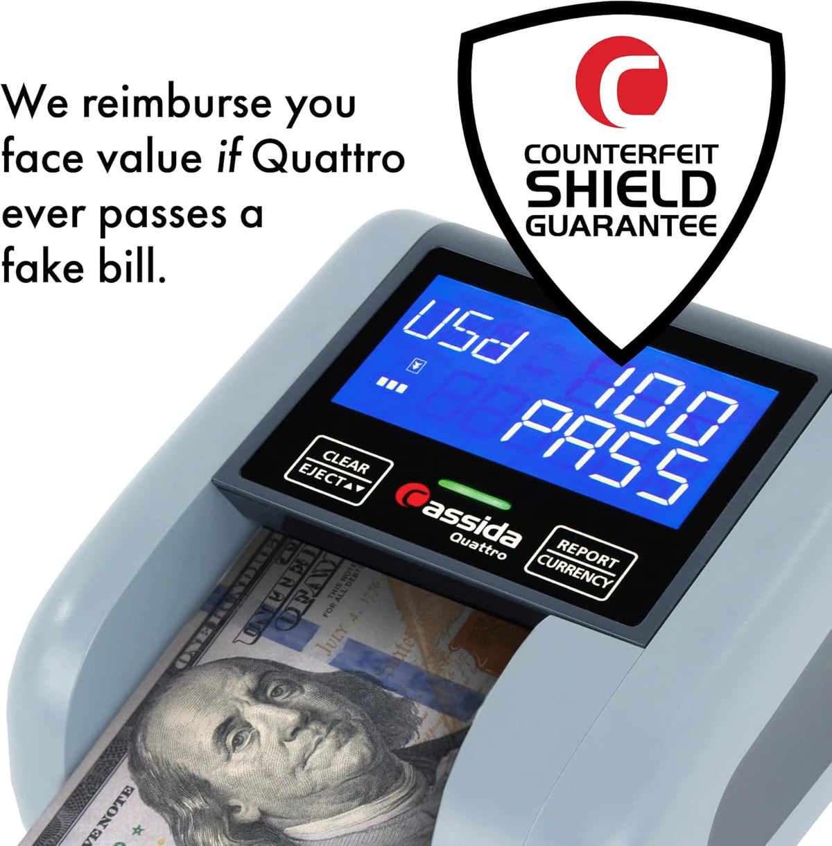 Currency Counterfeit Detector with Advanced Sensors (UV, MG, IR, MT, WT, Thickness, Size) P693