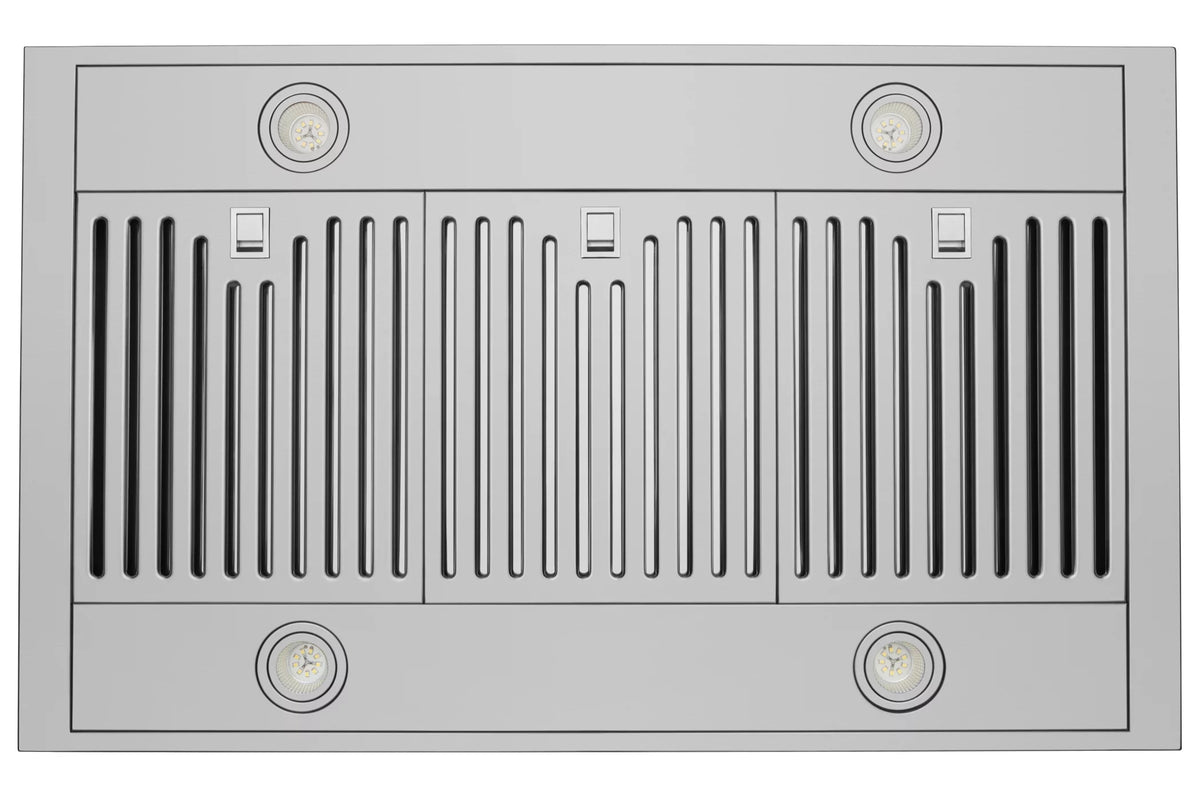 36" Island Range Hood with Baffle Filters H5830