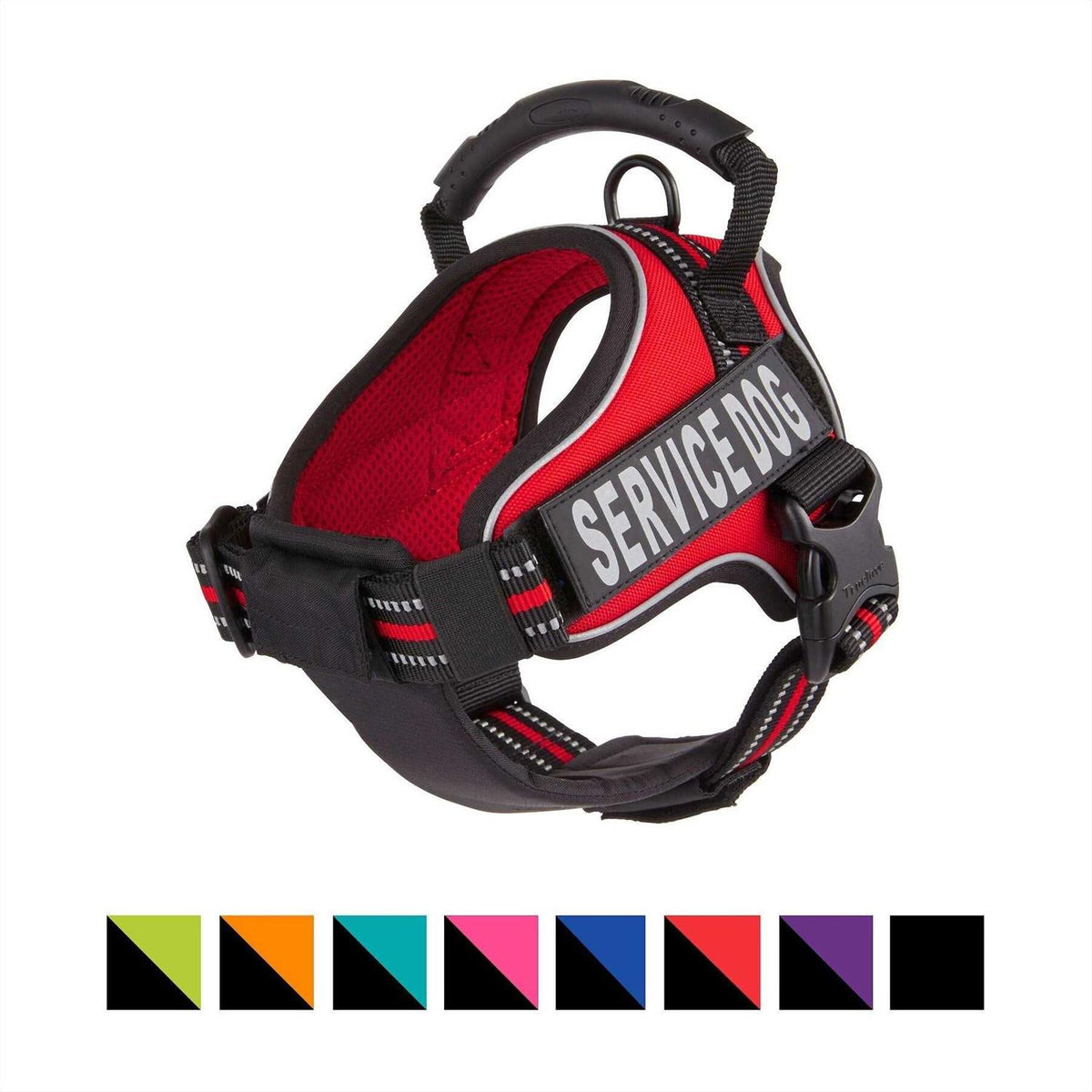 Service Dog Vest Harness with Reflective Patches and Handle P6867