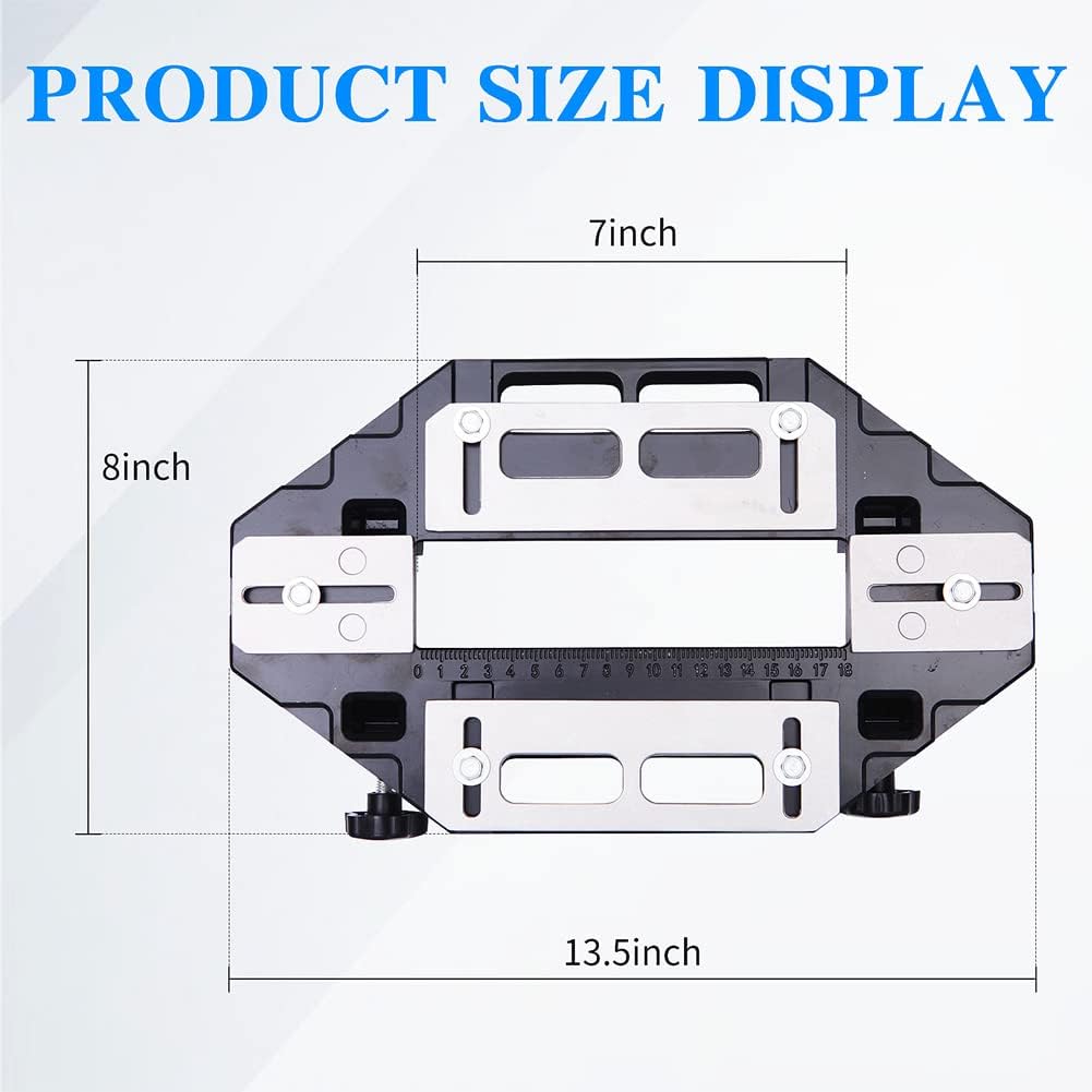 Door Hinge Template Jig Installation Kit N584844