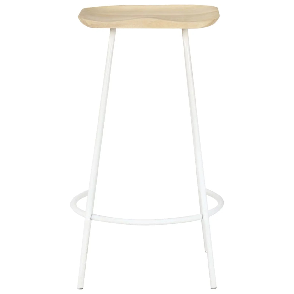 Solid Mango Wood Bar Stools 2 pcs R930