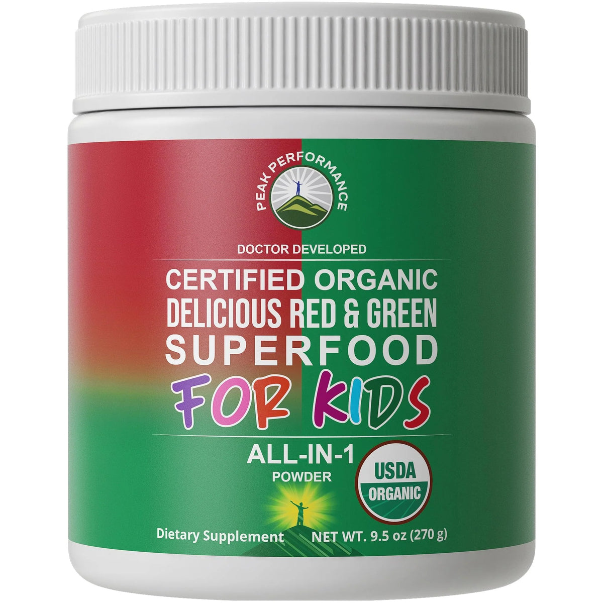 Organic Vegan Superfood Powder with 25+ Fruits and Vegetables A343