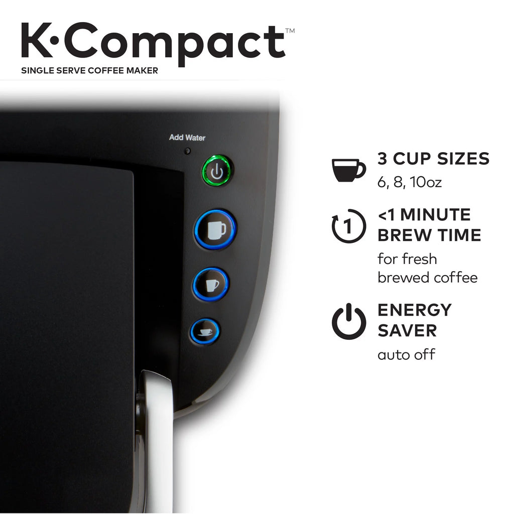 Black Single-Serve K-Cup Pod Coffee Maker S7573
